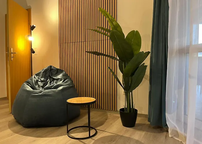 アパート Dein Zuhause In Passau, Modern, Zentral, Parkplatz, Kueche, Terasse