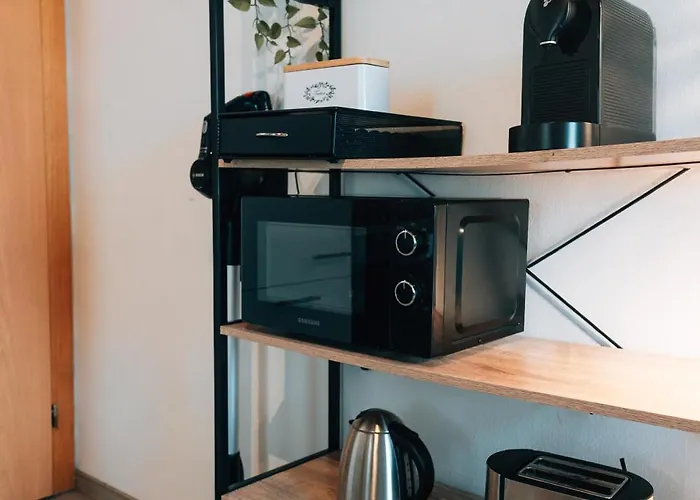 アパート Dein Zuhause In Passau, Modern, Zentral, Parkplatz, Kueche, Terasse